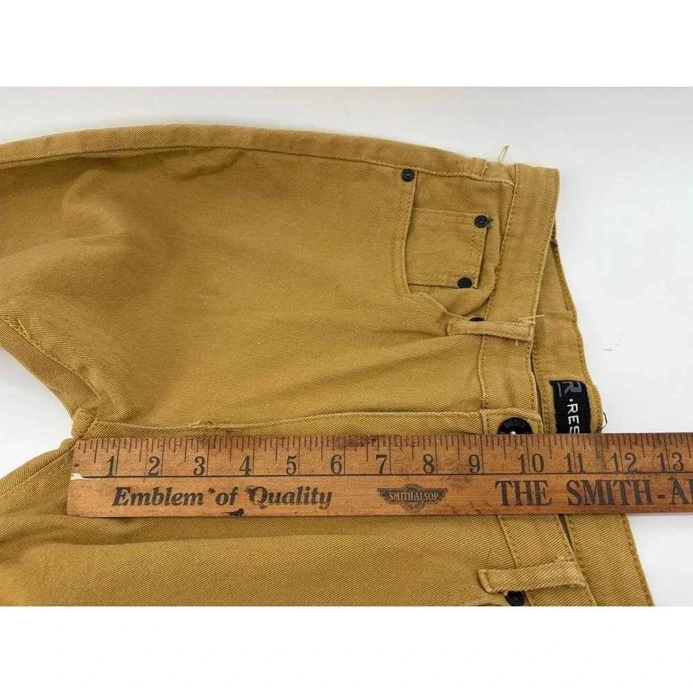 Reset Slim Fit, Tan Denim Jeans, 5 Pocket, Men's 36x32